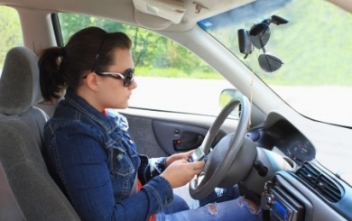 Distracted Teen Driving